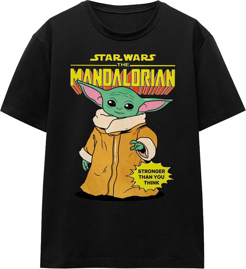 Star Wars - "Strong" T-Shirt für Herren/Damen Unisex (Schwarz)