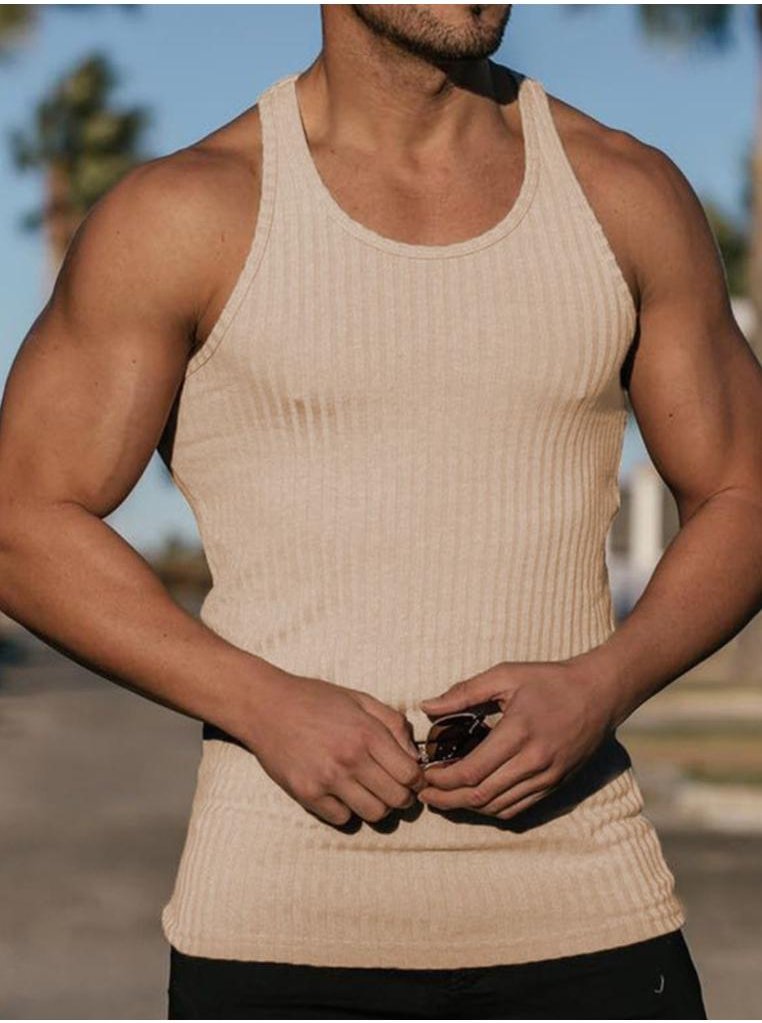 Thumbnail - Herren Plus Size Rundhals-Tanktop