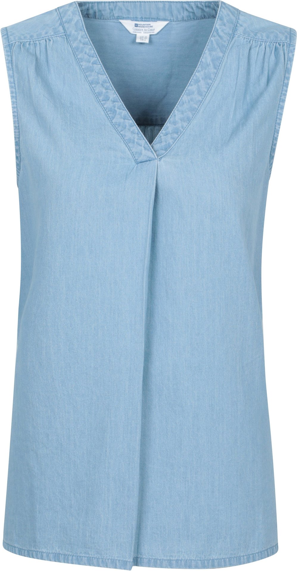 Mountain Warehouse - "Tuscany" Hemd für Damen Ärmellos (Hellblau)