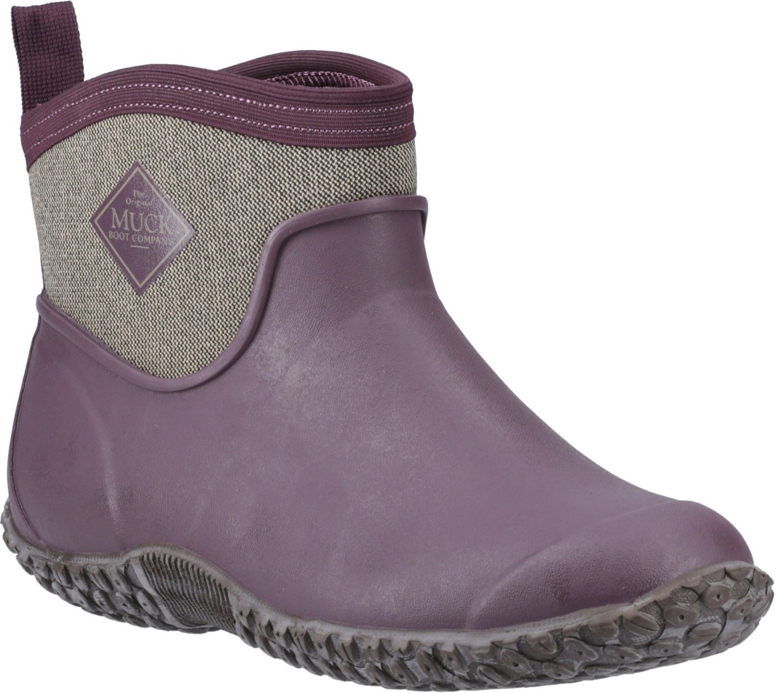 Muck Boots Muckster II Ankle Gummistiefel Mit Wein / Heringbone-Muster