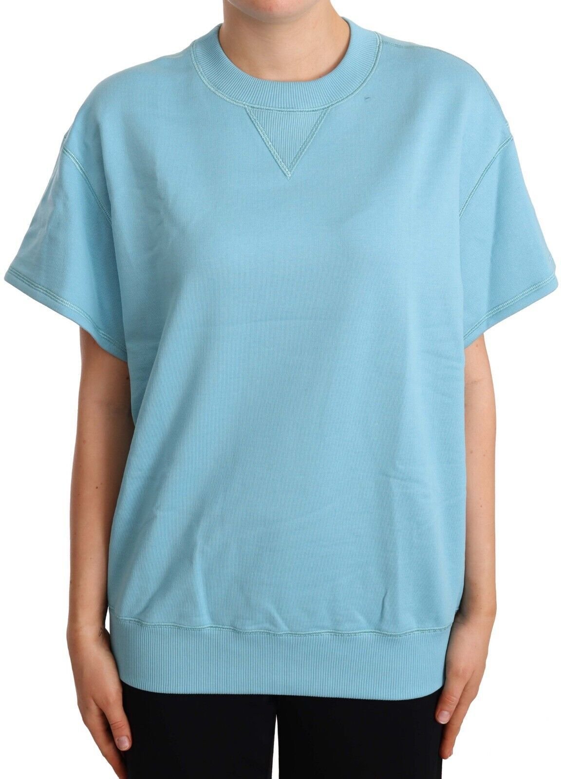 Dolce Gabbana Kurzarm Rundhals Sweatshirt