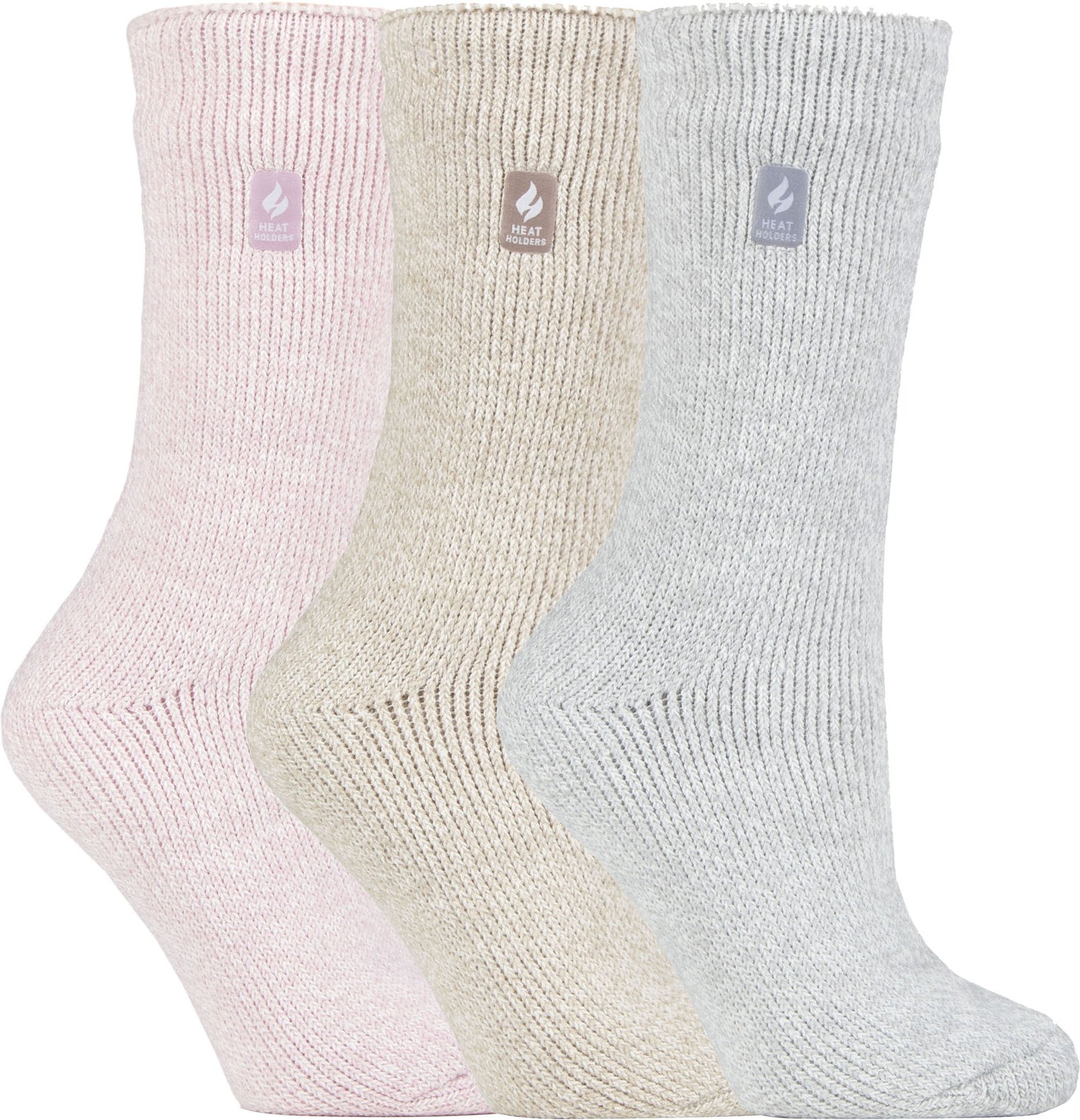 Heat Holders - Lot 3 Paires Chaussettes Thermiques Isolées Femme Hiver - Vienne