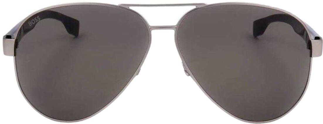 Hugo Boss - Unifarben-Sonnenbrille für Herren (Silber)