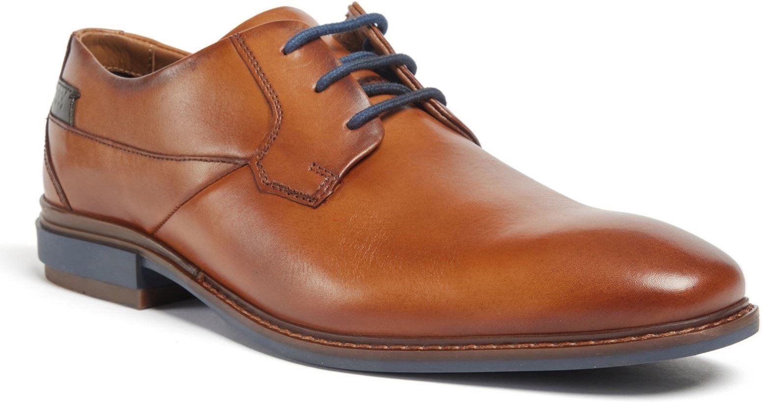 Pod Smyth Leder Herren Cognac Schnürschuhe