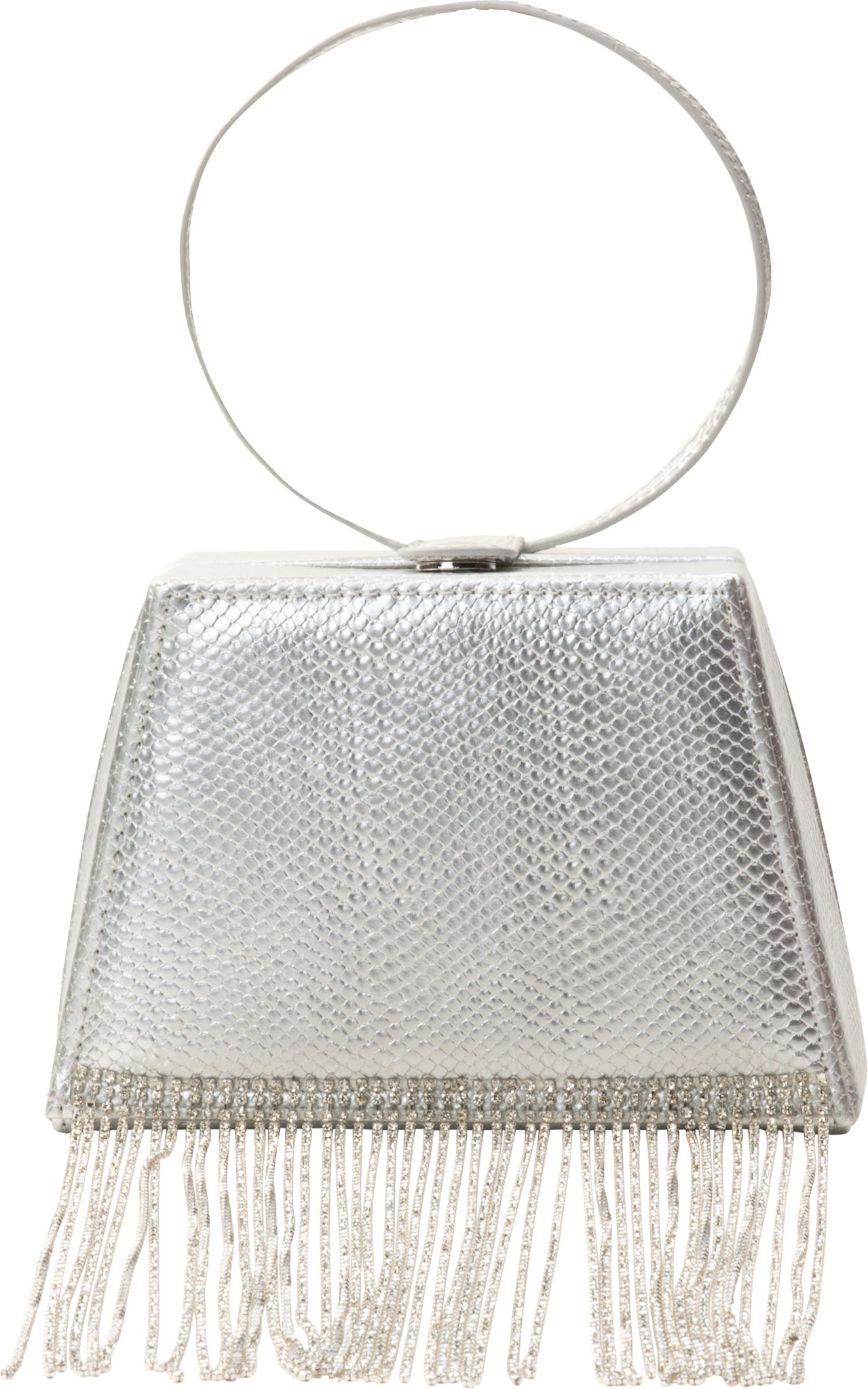 Faina Clutch/Abendtasche Damen Silber