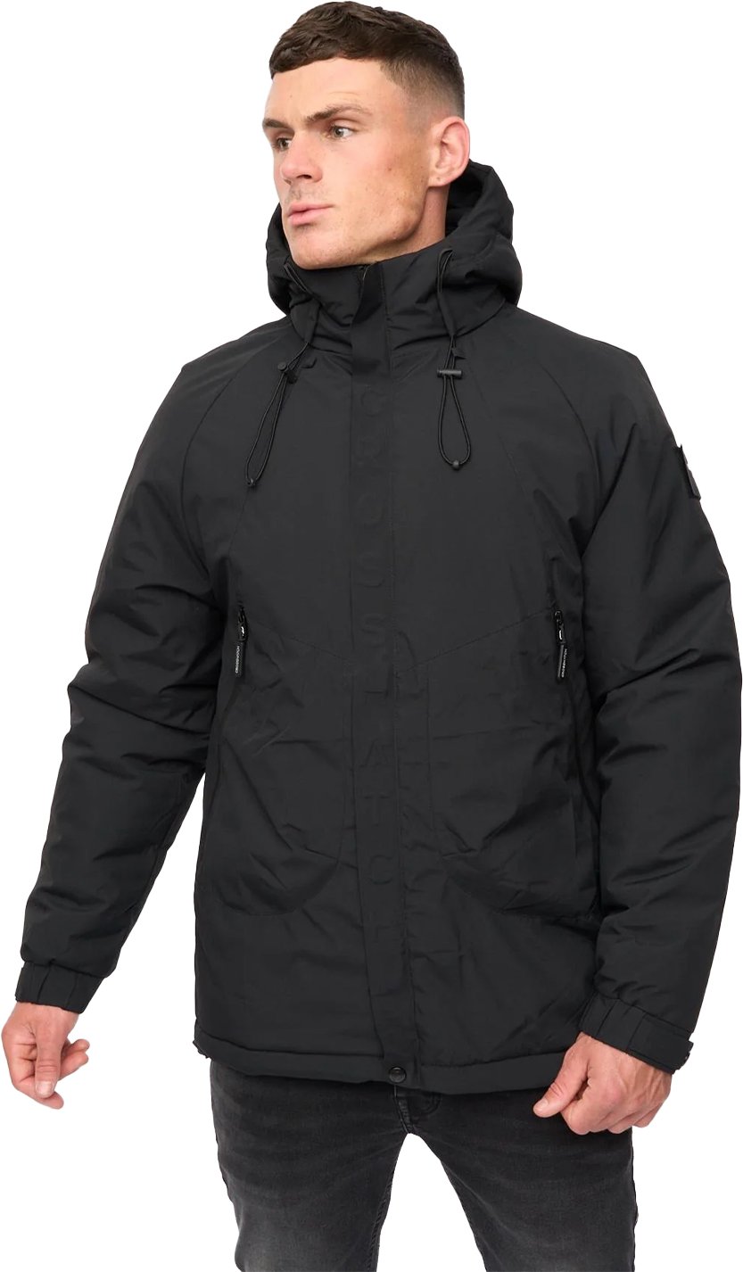 Crosshatch - "Rendors" Jacke für Herren (Schwarz)