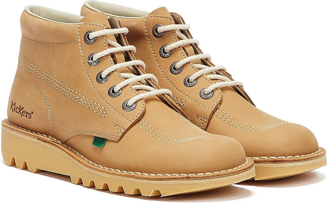 Kickers Kick Hi Herren Tan Nubuck Stiefel