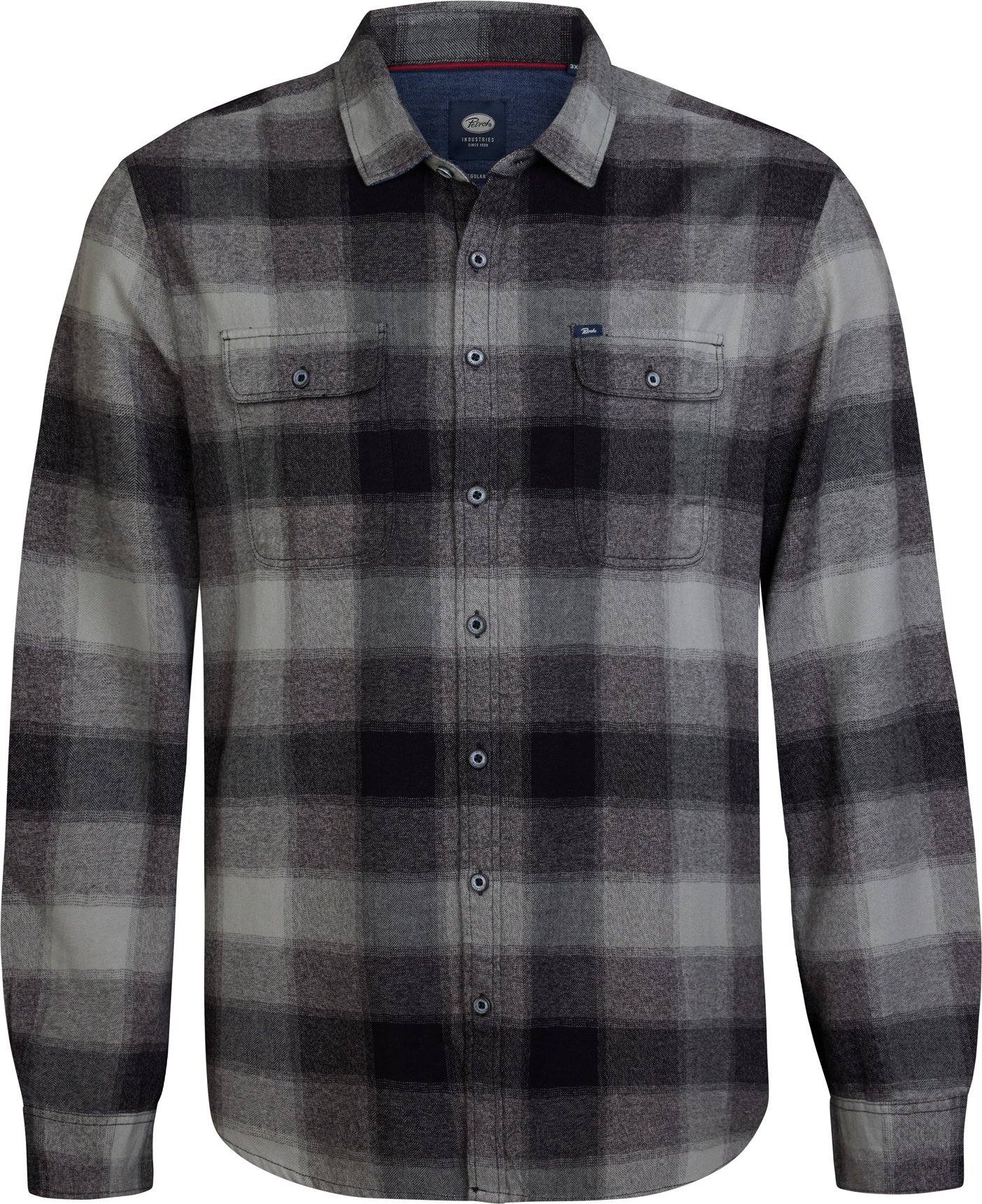 Petrol Industries - Karierte Hemd Plus Size Billings Herren - Schwarz