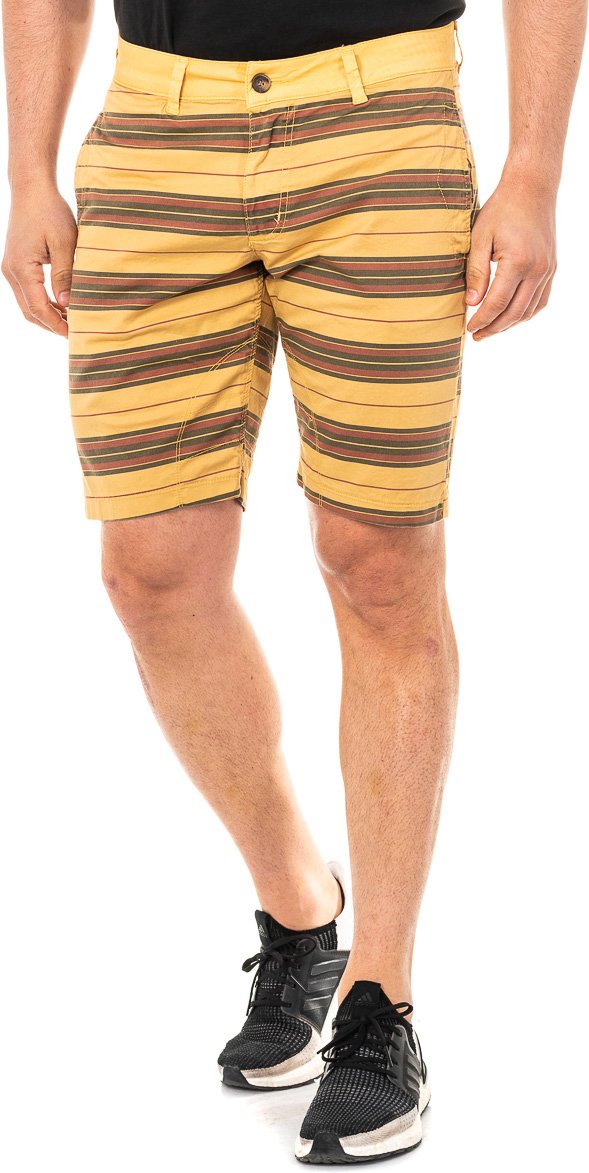 Bermudashorts mit gerade geschnittenem Saum und Gürtelschlaufen LMBG01 man