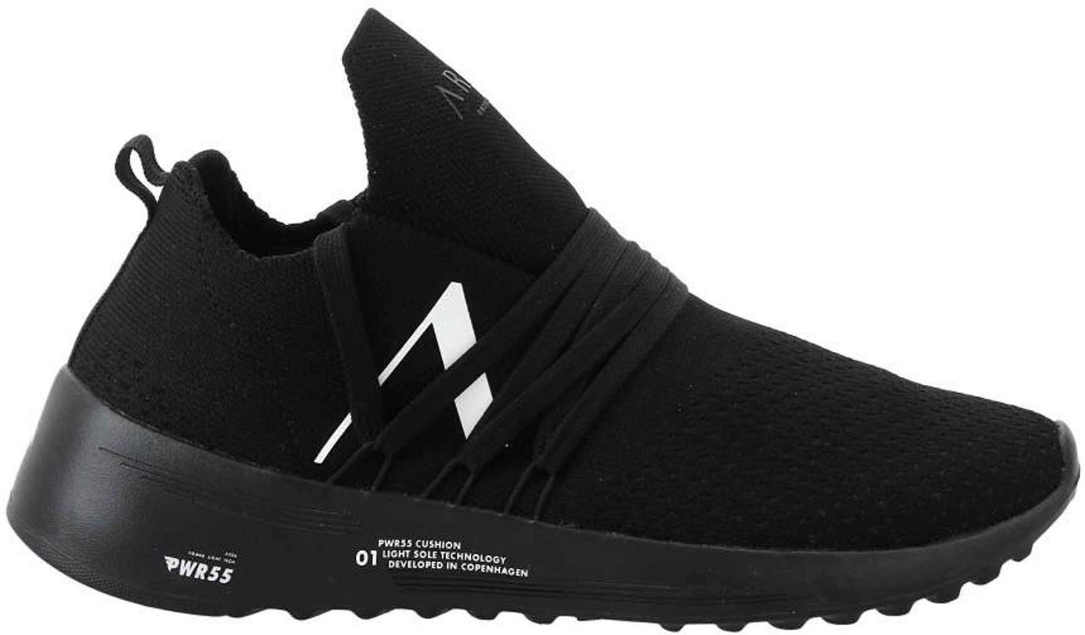 Arkk Copenhagen Raven FG Pet 2.0 PWR55 Womens Black Trainer