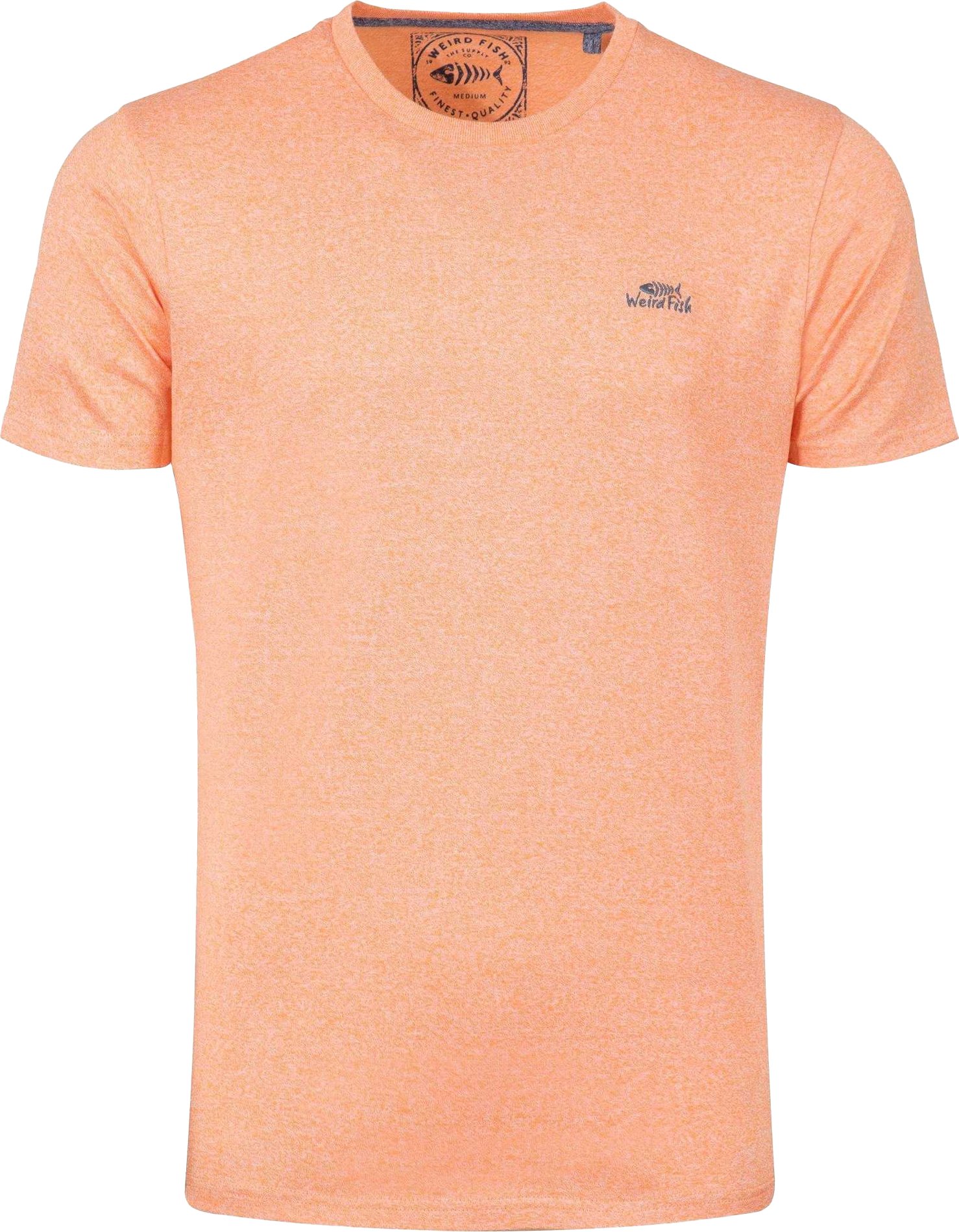 Thumbnail - Weird Fish - "Fished" T-Shirt Mit Markenzeichen für Herren (Kürbis)