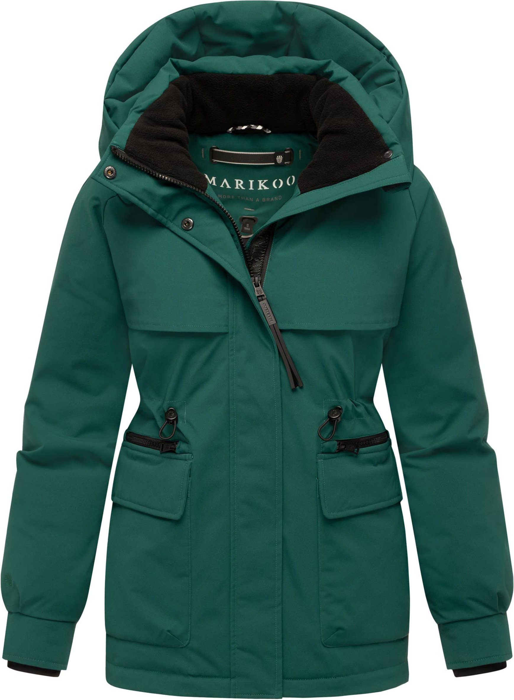 Marikoo Damen Winterjacke Shigaraa mit abnehmbarer Kapuze & Magnettaschen