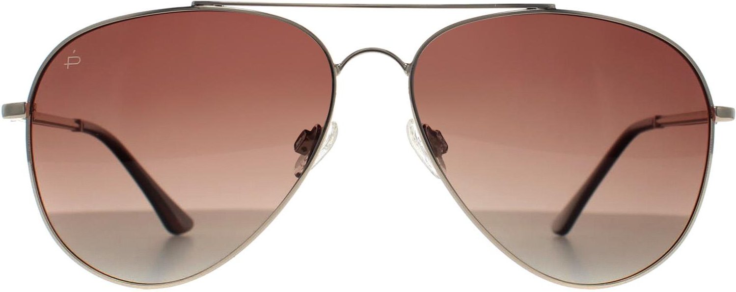 Prive Revaux Pilotenbrille Unisex Champagner Gold Braun Farbverlauf Cali