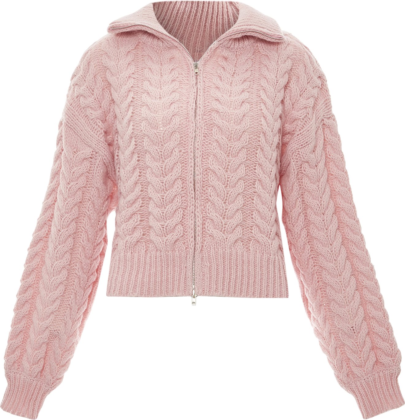 Mymo Strickjacke Damen rosa