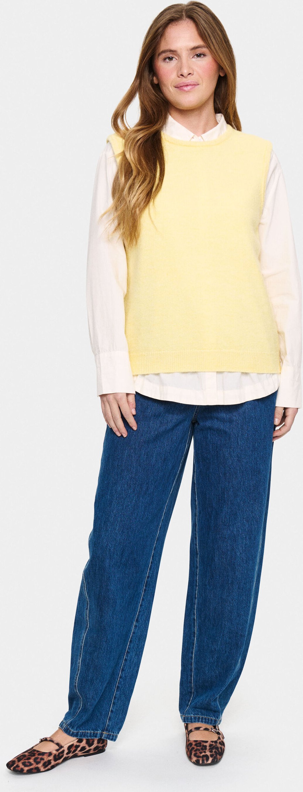 Strickweste ZanettSZ Strickweste Gerade Passform