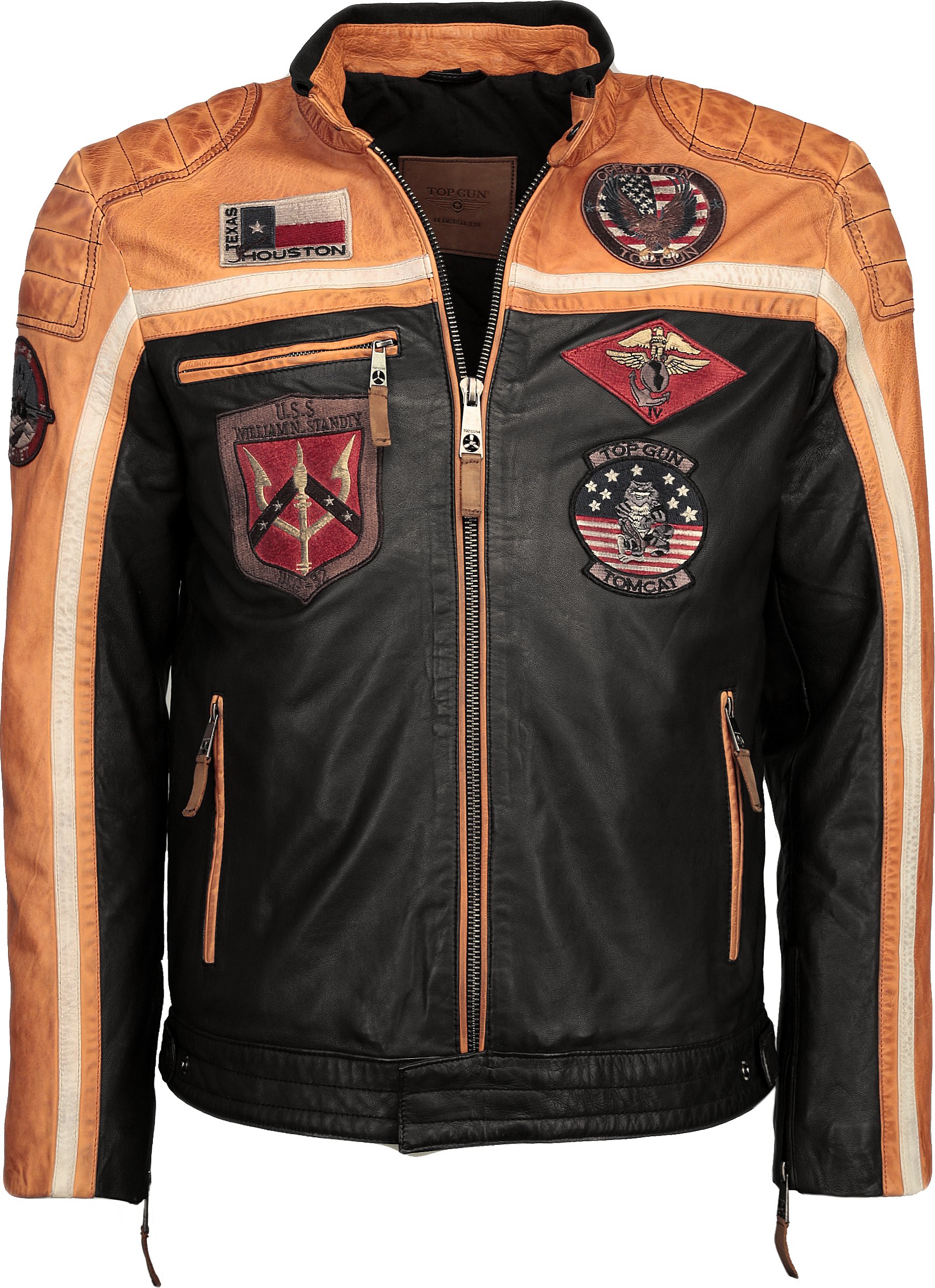 Top Gun Lederjacke TGJ1005