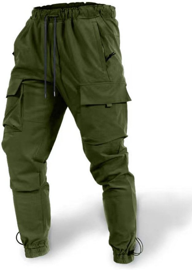 Thumbnail - Plus Size Cargohose mit Kordelzug und Taschen