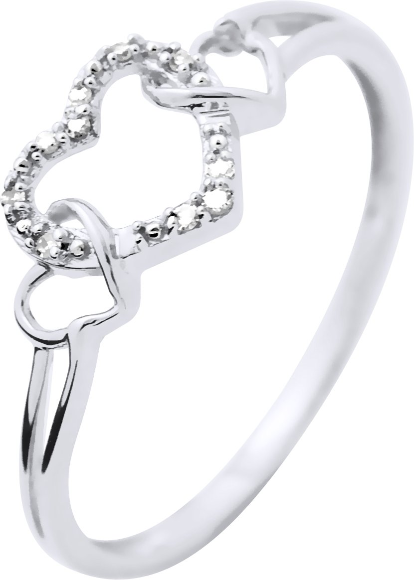 DIADEMA - Ring - Prestige Jewelery - Herz - Weißgold