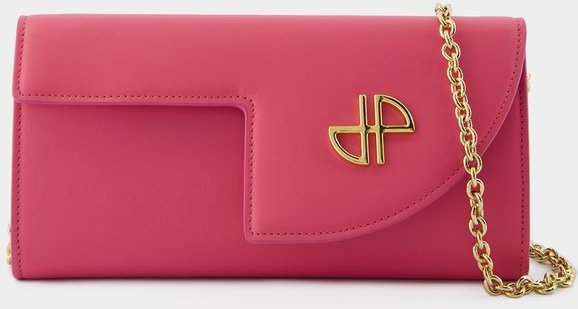 Wallet On Chain - PATOU - Leder - Pink