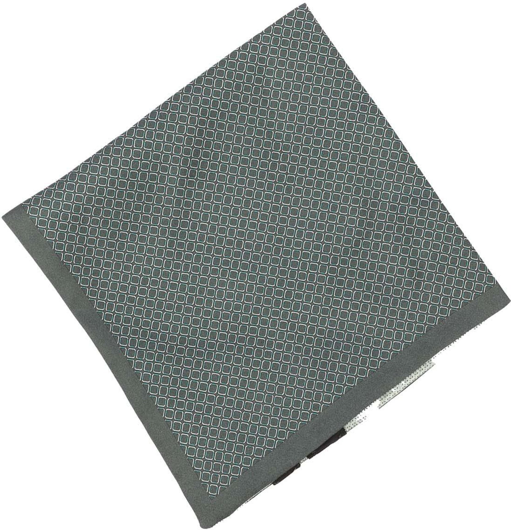 Boss - Herren Einstecktuch, Logo, Seide (Grün)