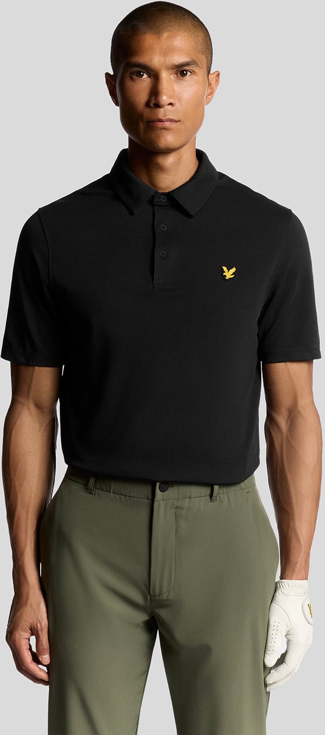 Lyle & Scott Golf Tour Poloshirt – Schwarz