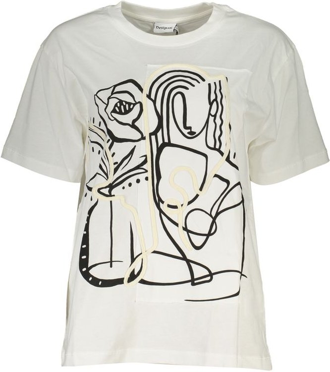 Abstracte Kunstdruck T-Shirt Modell 29215