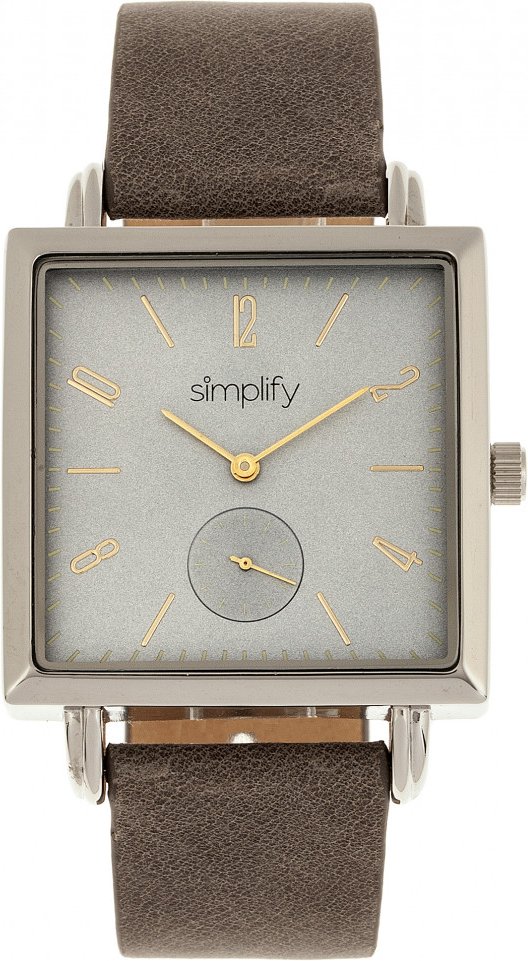 Vereinfachen Sie die 5000 Lederarmbanduhr