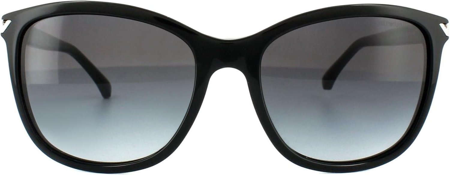 Emporio Armani Sonnenbrille 4060 5017/8G Schwarz Grau Gradient