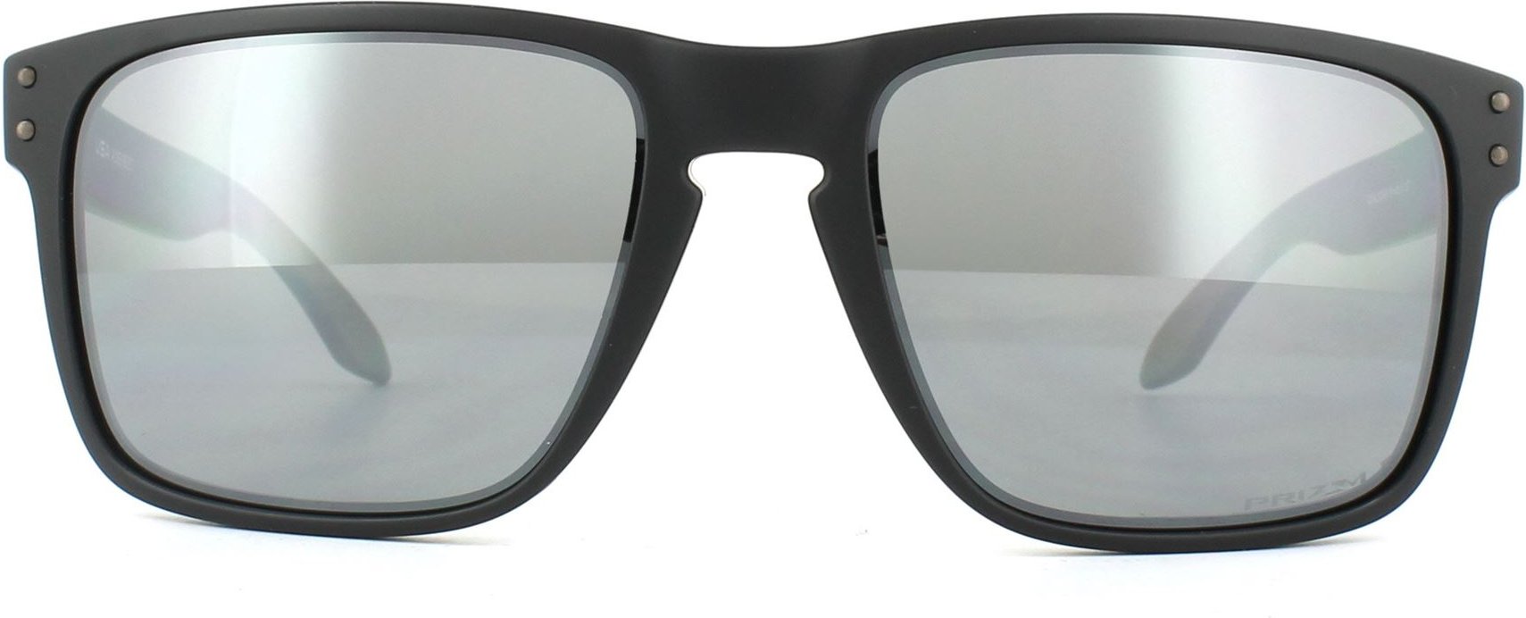 Lunettes De Soleil Oakley Holbrook XL OO9417-05 Mat Noir Prizme Noir Polarisé