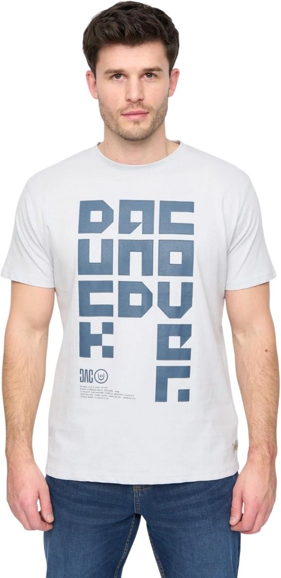 Duck and Cover - "Squarelarge" T-Shirt für Herren (Hellblau)