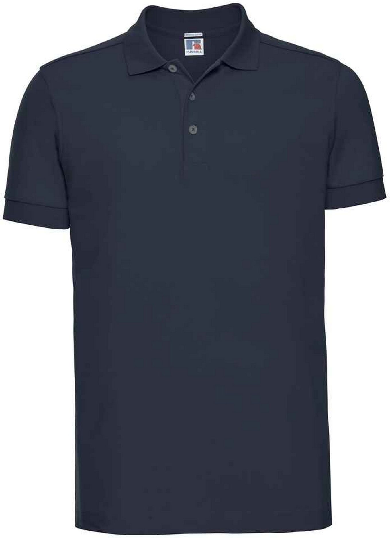 Russell - Poloshirt Stretch für Herren (Dunkelblau)