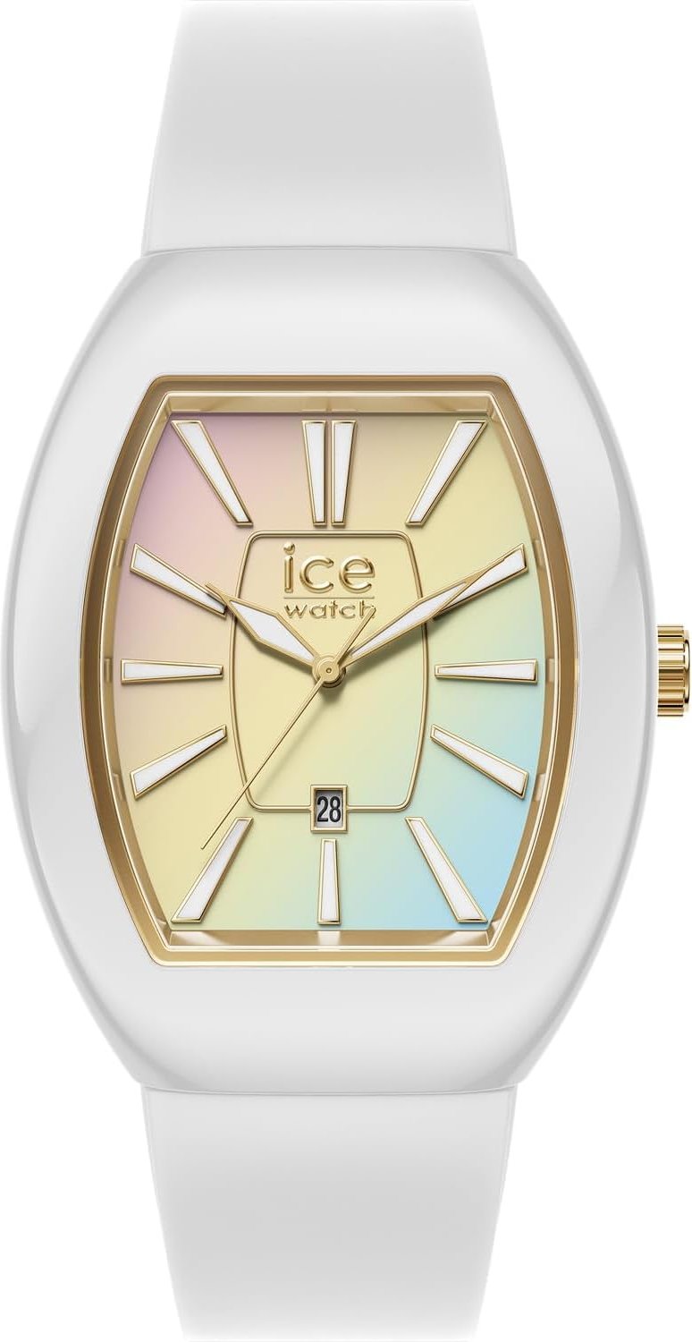 Ice Watch Ice Boliday - Dome - Weiß Sunset Rainbow Damen Weißes Uhr 024035