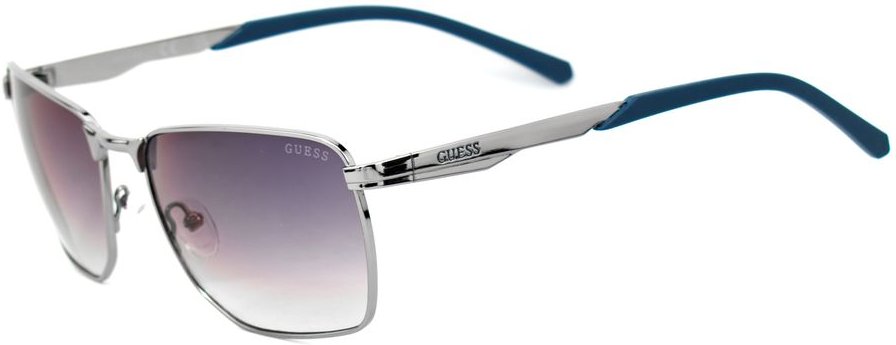 Graue Metallsonnenbrille