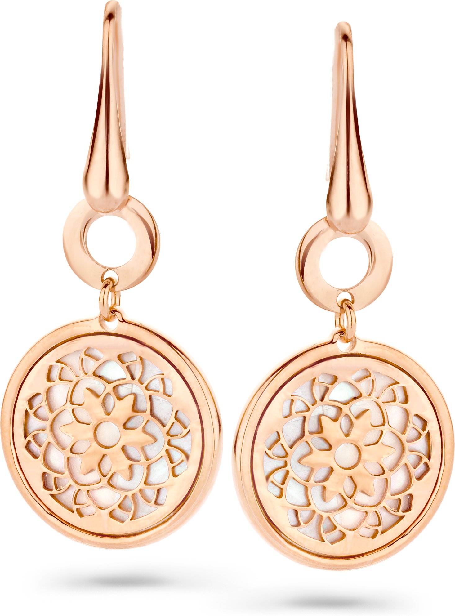 Orphelia 'Madelene' Damen 925er Sterling Silber Ohrringe - Rose ZO-7163/RG