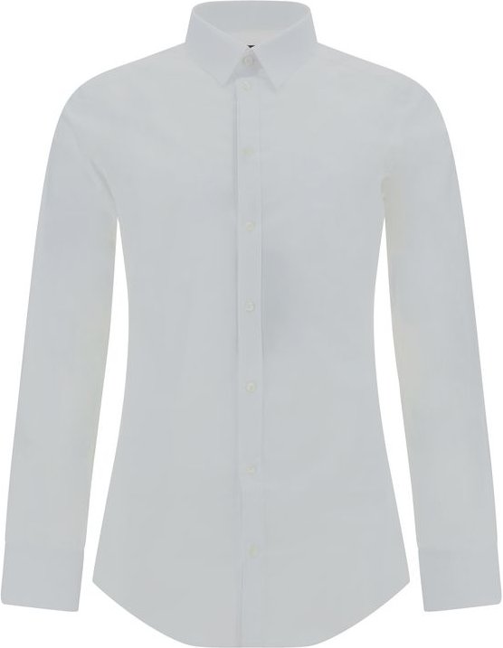 Langarmklassisches Baumwollhemd