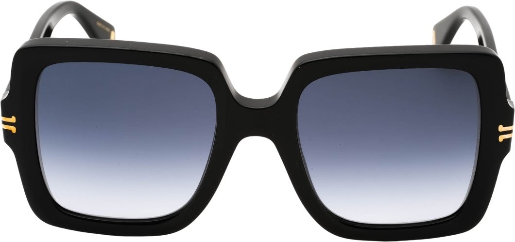 Marc Jacobs Dunkelgraue SF-Linsen-Ganzschwarze Sonnenbrille