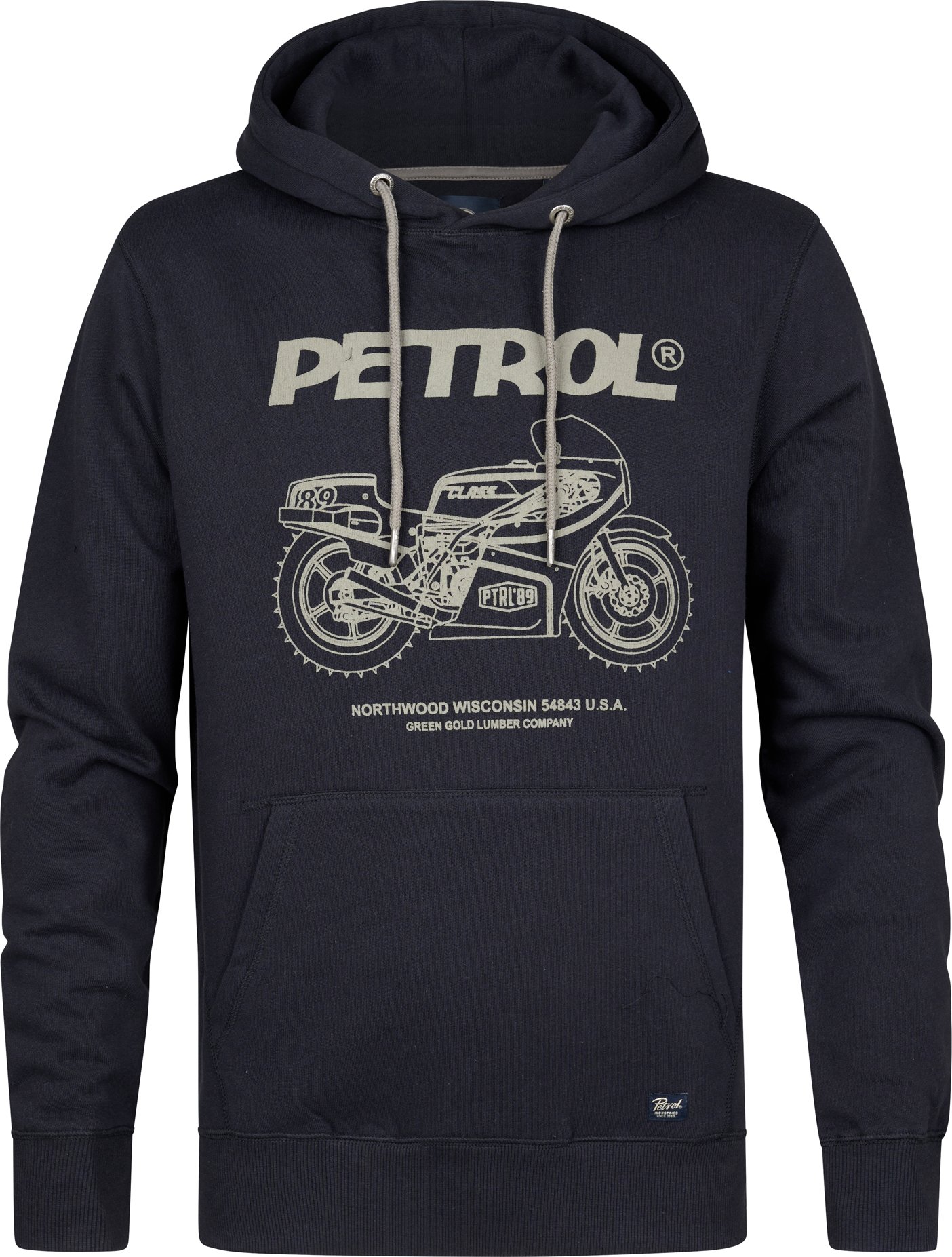 Petrol Industries - Artwork Hoodie Sioux Falls Herren - Schwarz