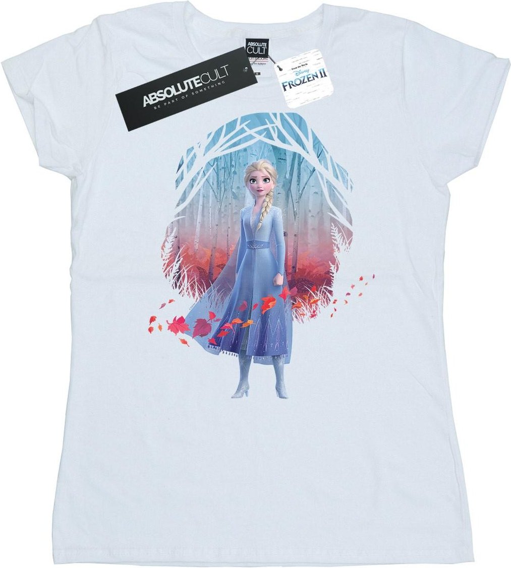 Disney - "Frozen 2 Elsa Find The Way" T-Shirt für Damen (Weiß)