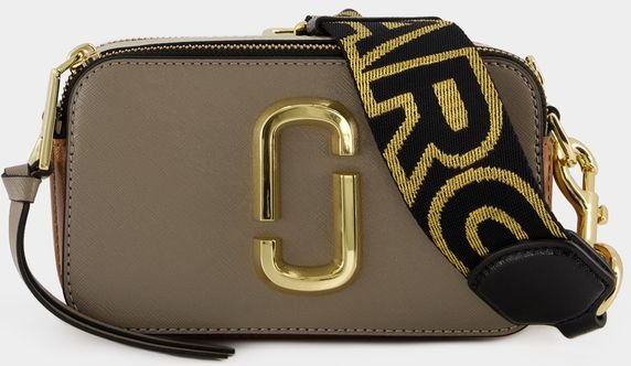 The Snapshot Schultertasche - Marc Jacobs - Leder - Braun