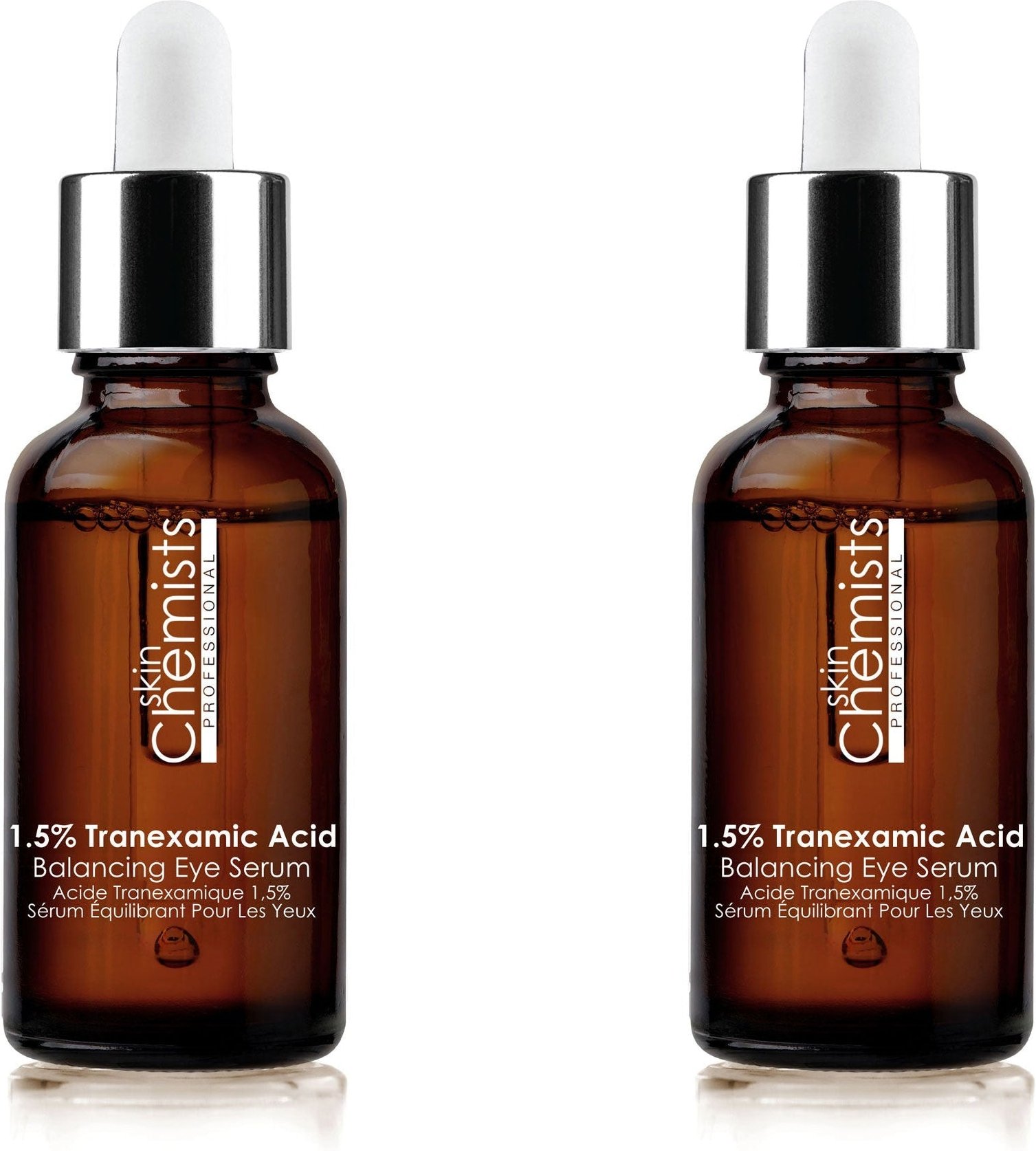 skinChemists 1,5% Transexamsäure Balancierendes Augenserum 15ml x 2 Duo-Pack