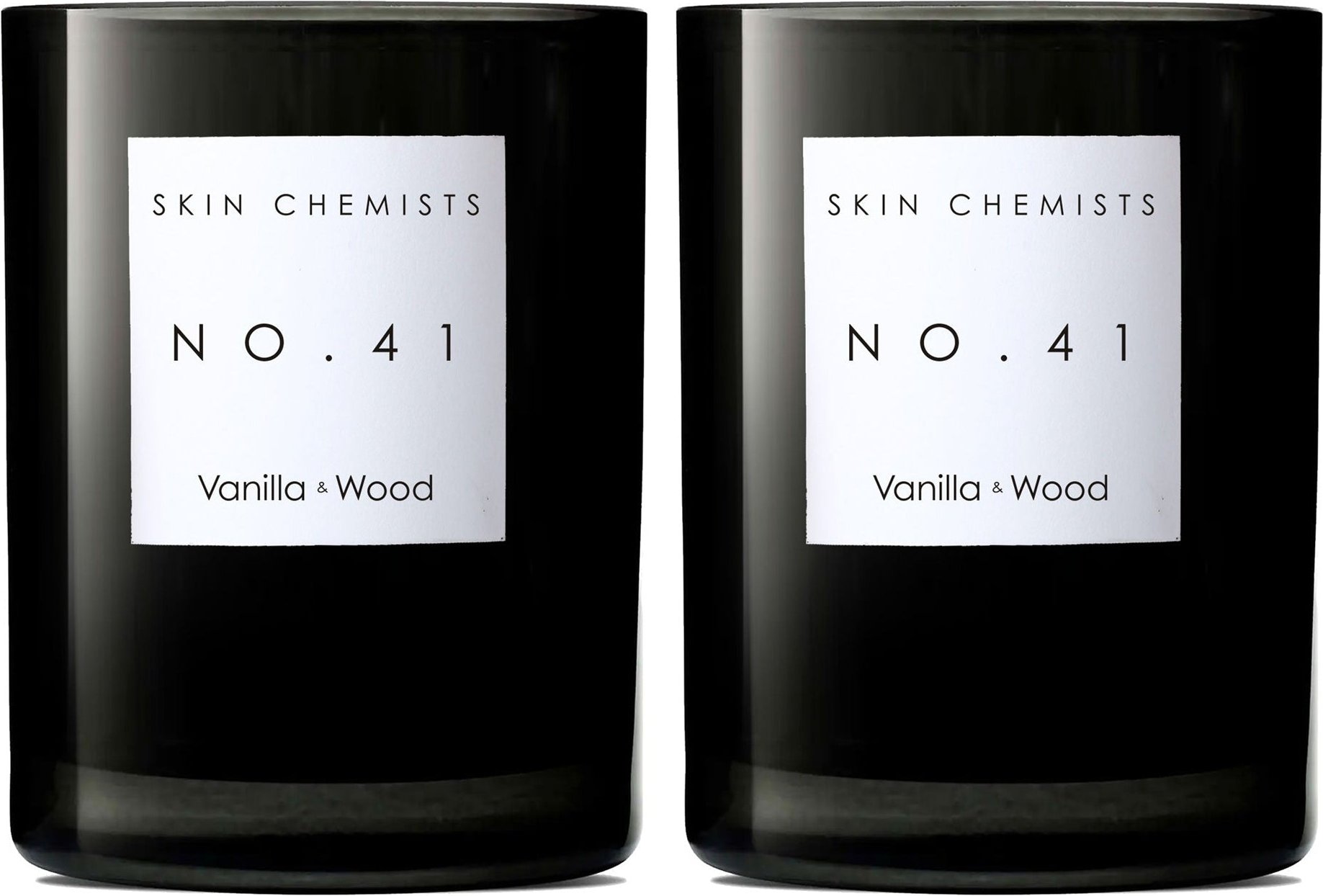 skinChemists No.41 Vanille & Holzkerze 200g x 2 Duo-Pack