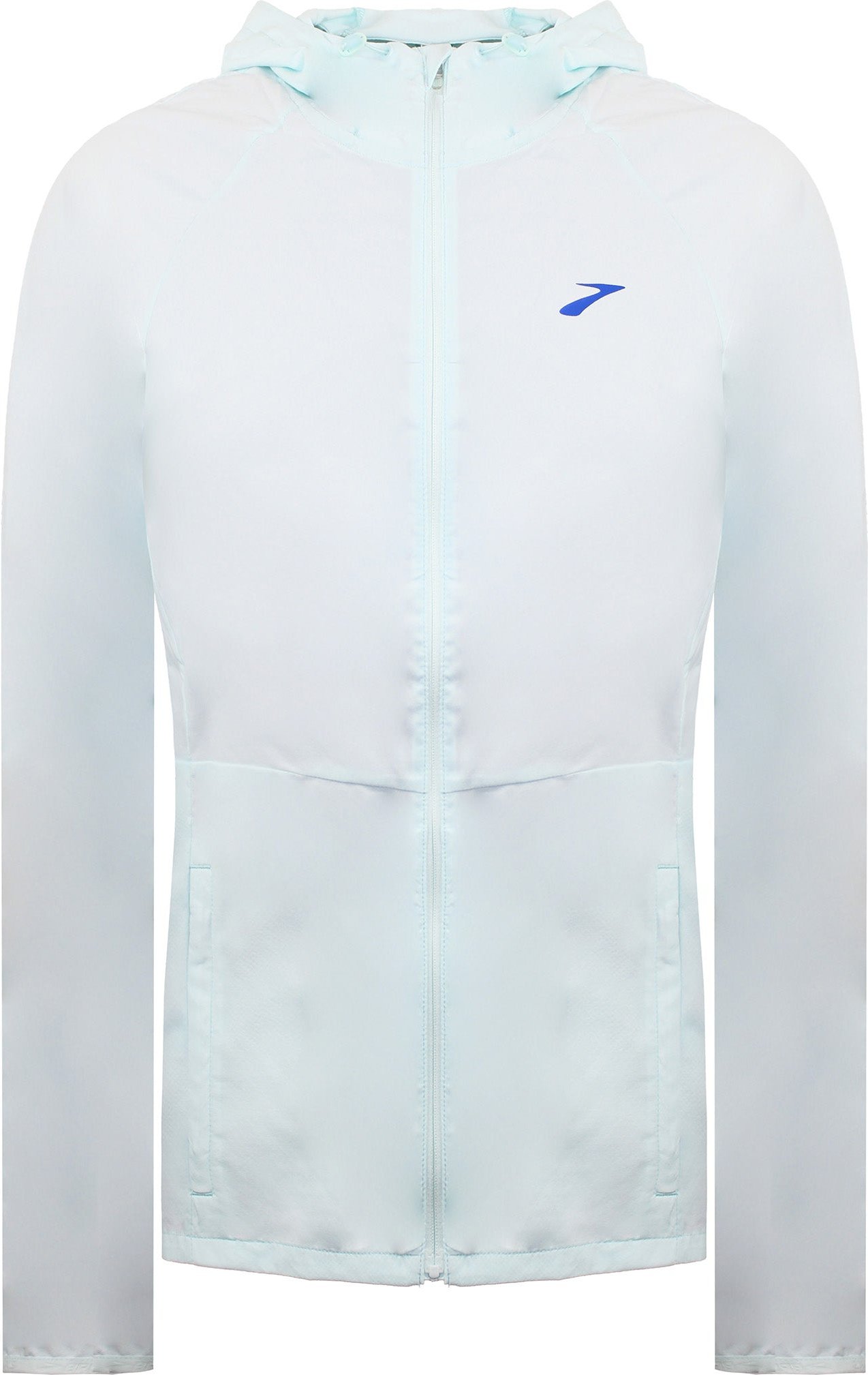 Brooks Canopy Damen Hellblaue Laufjacke