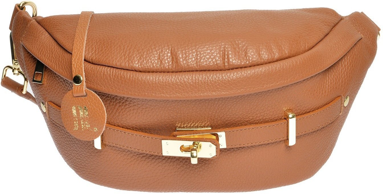 Anna Luchini Bicolore Lederhandtasche