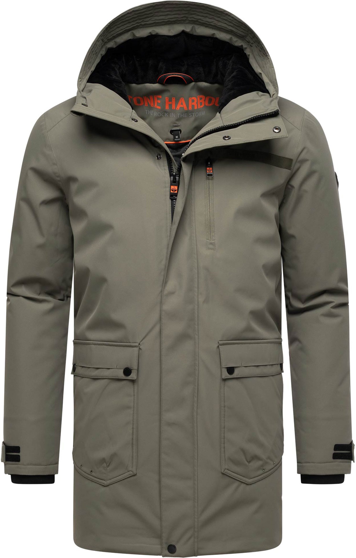 Stone Harbour Herren Winterparka Netaan mit hoher Wassersäule & Steppfutter