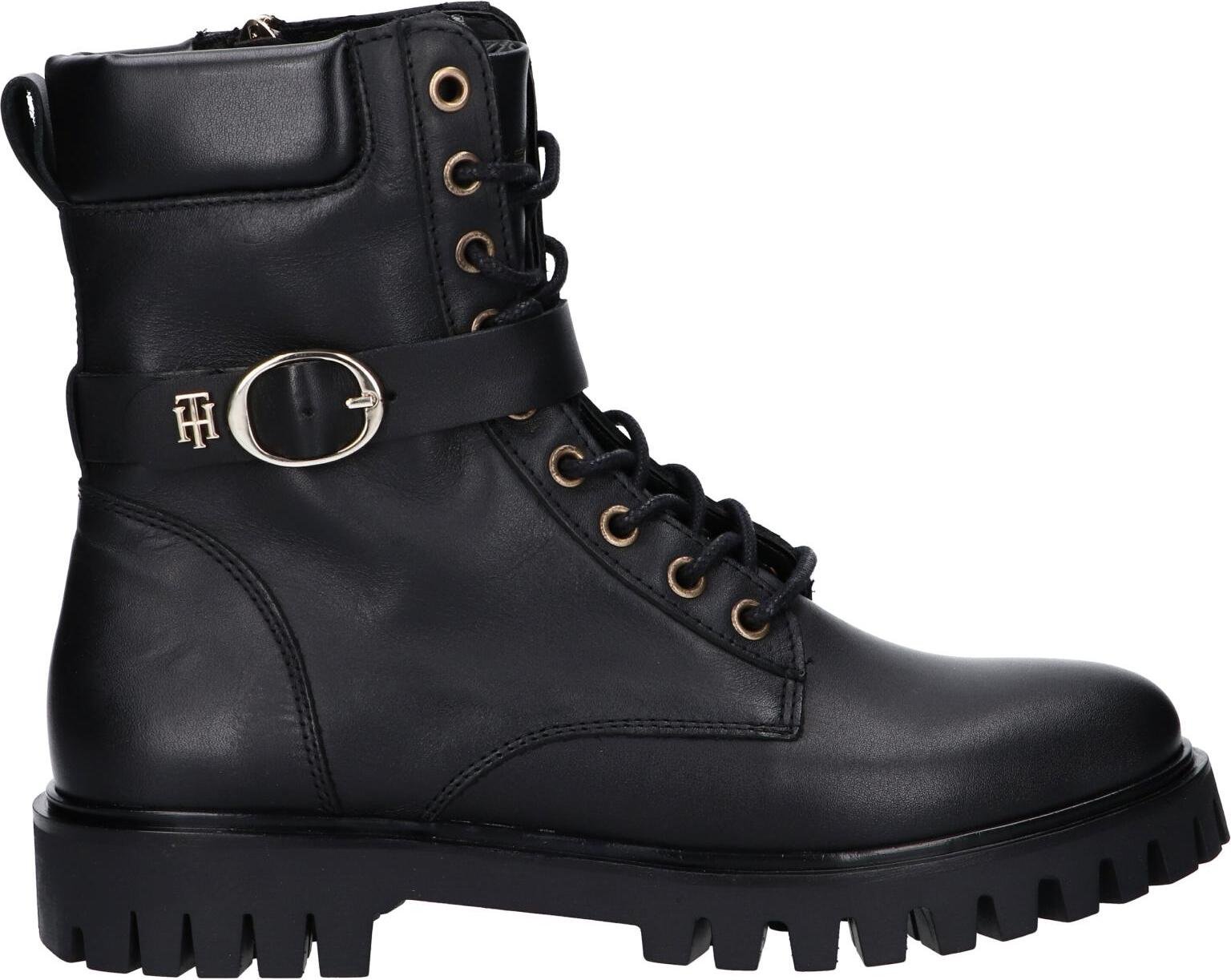 Schwarze Ankle Boots für Damen von Tommy Hilfiger