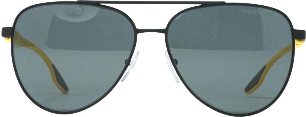 Prada Sport PS52WS 08W02G Schwarze Sonnenbrille