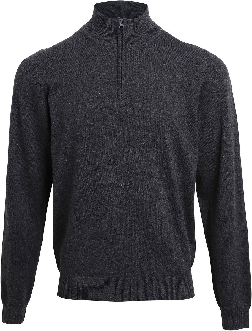 Premier - Sweatshirt Reißverschluss für Herren (Holzkohle)