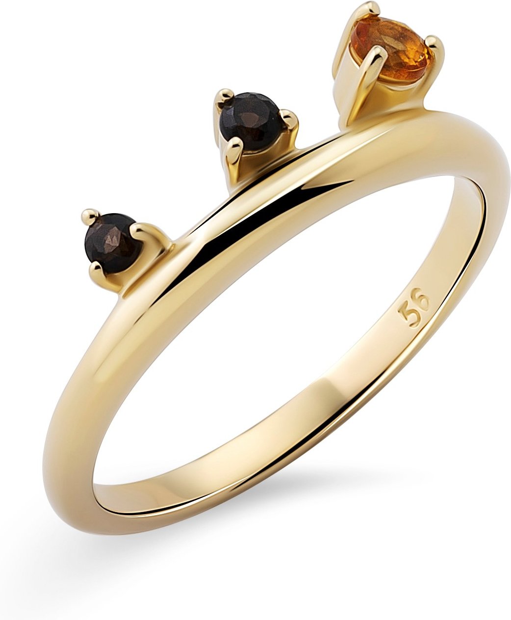 Orphelia Damen-Ring Sterling-Silber 925 – Gold ZR-7497/G