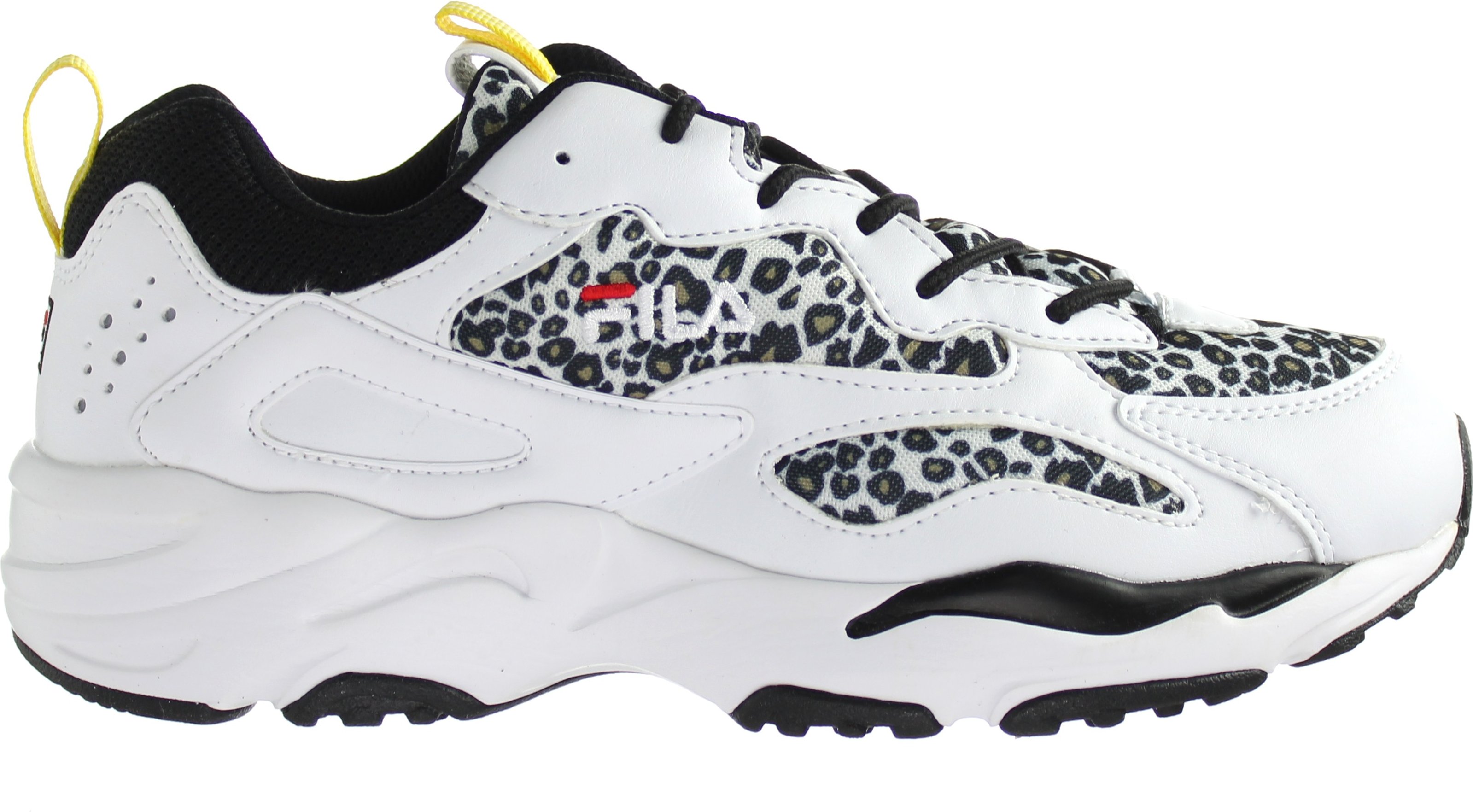 Fila Ray Tracer Womens White/Black Trainer