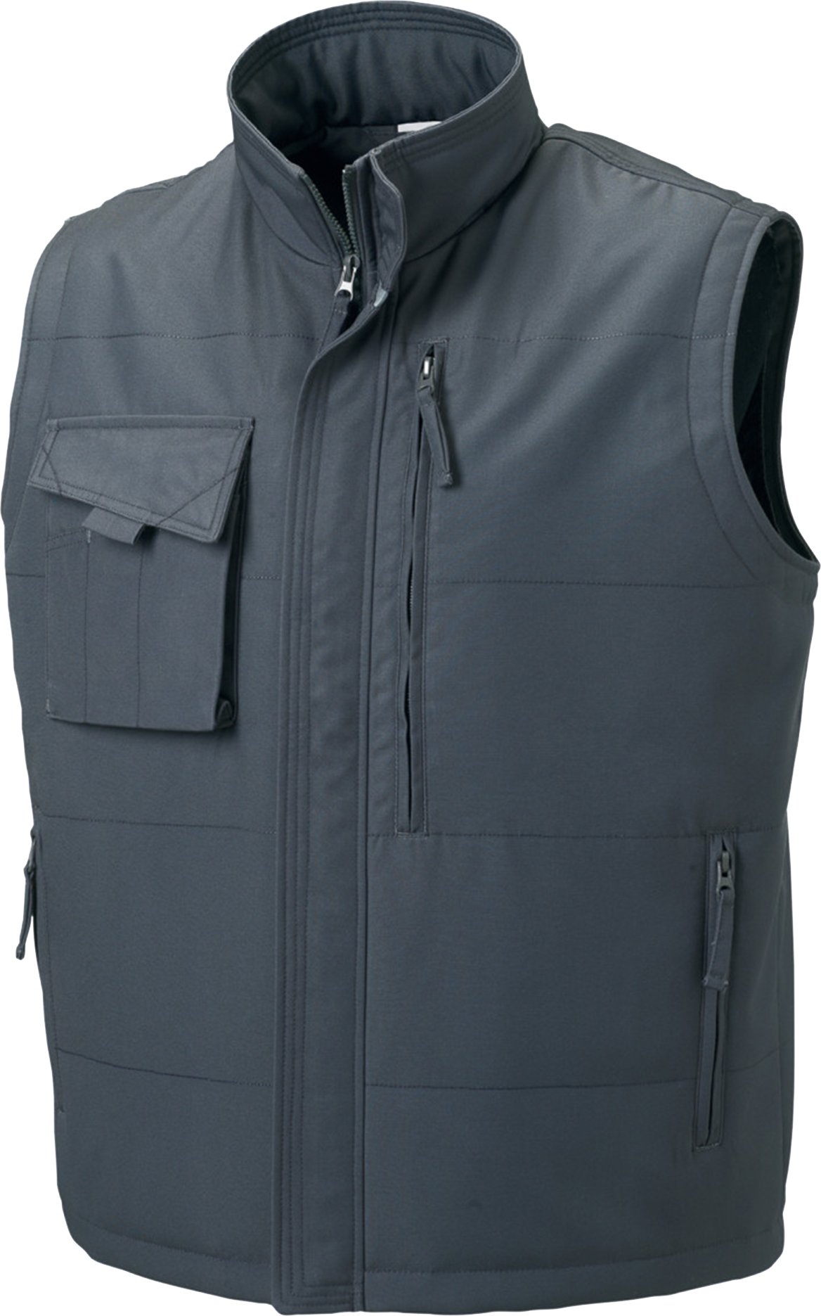 Russell Herren Gilet Jacke (Convoy Grau)
